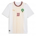 Maglie da calcio Marocco Brahim Diaz #10 Seconda Maglia Mondiali 2026  Manica Corta